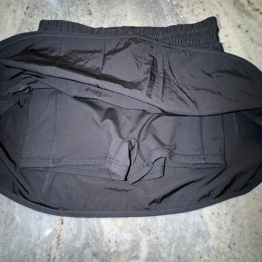 NWT‎ Yogalicious Skort Womens Small Black Yoga Athletic Workout